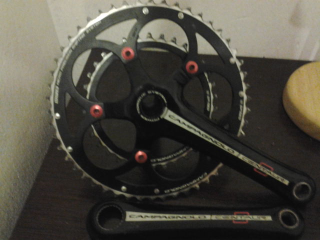 Bielas campagnolo centaur red p-torque 120e